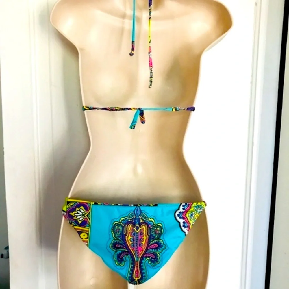 ONDALMAR 3pc Bikini plus Sarong‎ Set Brazilian